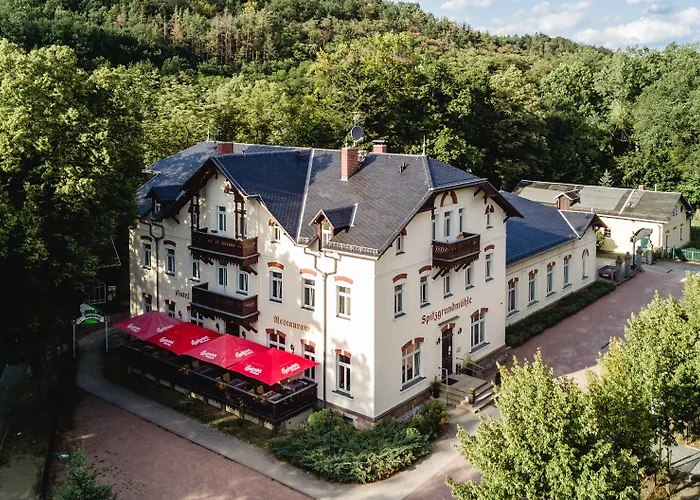Historische Spitzgrundmühle Coswig (Saxony)